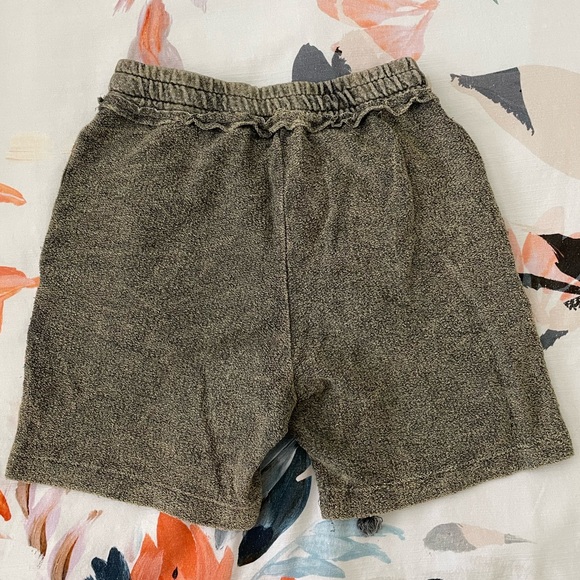 Free People At Ease Reverse Terry shorts army green - Picture 6 of 8